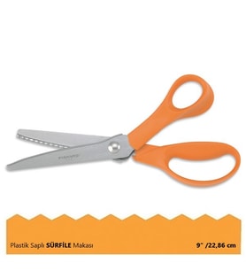 FİSKARS Plastik Saplı Terzi Sürfile Zigzag Kesim Makası (230mm)