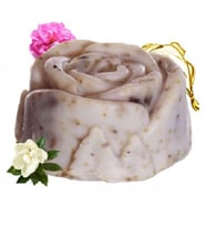 Akita %100 Doğal Zeytinyağlı Defne El Yapımı Sabun Gül 100gr