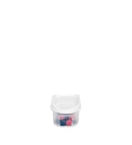 Moonstar Kuru Gıda Bakliyat Saklama Kabı 600 ML 6 Lı Set Beyaz-MAS-104