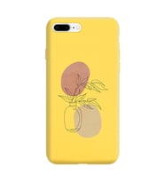 Sarı Lansman Telefon Kılıfı Iphone 8 Plus