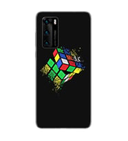 Thor Tasarım Süper Şeffaf Silikon Telefon Kılıfı Huawei P40