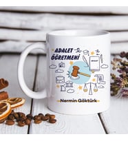 Adalet Öğretmeni Kupa Bardak