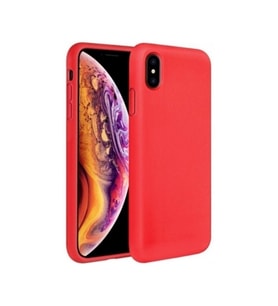 Apple İphone X - XS Lansman Silikon Kılıf Ultra Koruma (Kırmızı)