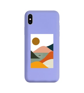 Mor Lansman Kılıf iPhone X