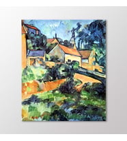 Arty Tablo Taşrada Ev, 1885-1886 Tablo (Karışık)