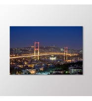 Arty Tablo Boğaz Köprüsü Tablo (Karışık)