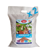 Bonny Nice Organik Çam Pelet Kemirgen Altlığı 10 kg 17 l x 2 Paket
