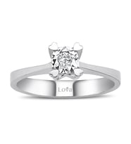 Lova 0,50 Karat Efektli Pırlanta Tektaş Yüzük - 1070092