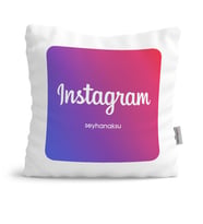 BK Gift Kişiye Özel Instagram  Yastık  1