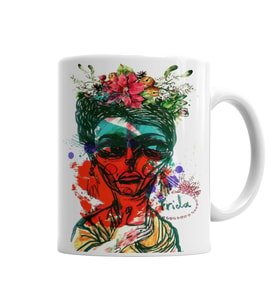 Frida Kahlo Kupa Bardak Porselen