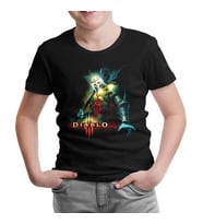 Diablo Siyah Çocuk Tshirt