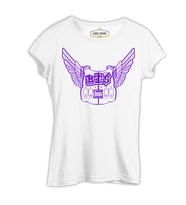 BTS - Jimin Wings Beyaz Kadın Tshirt
