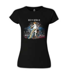 Death Note - Chains Siyah Bayan Tshirt