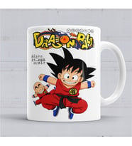 Goku Dragon Ball  Kupa Bardak Porselen