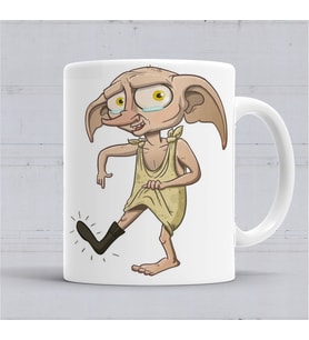 Harry Potter Dobby Kupa Bardak Porselen