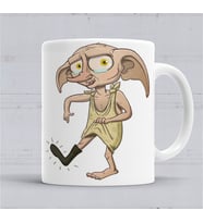 Harry Potter Dobby Kupa Bardak Porselen