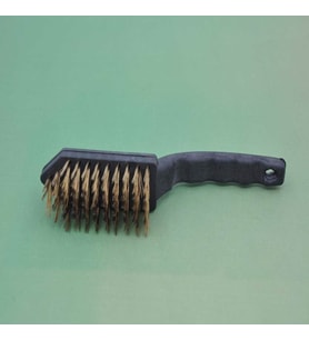 Metal Tel Fırça Plastik Saplı Pas Kir Sökme Temizleme Fırçası (Karışık)