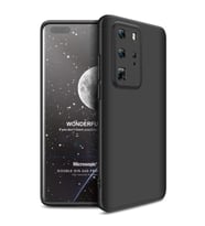 Microsonic Huawei P40 Pro Kılıf Double Dip 360 Protective Siyah