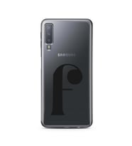 Samsung A7 (2018) Harf Tasarımlı Telefon Kılıfı F-Harfi 