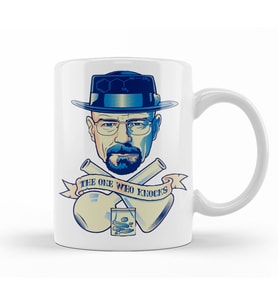 Walter White Breaking Bad Kupa Bardak Porselen