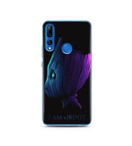 Baby Groot Tasarım Süper Şeffaf Silikon Telefon Kılıfı Huawei Y9 Prime 2019