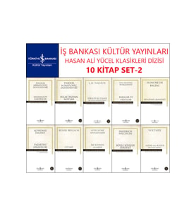 İş Bankası Hasan Ali Yücel Klasikler Dizisi 10 Kitap Set 2 Dostoyevski - Tolstoy - Turgenyev - Balzac
