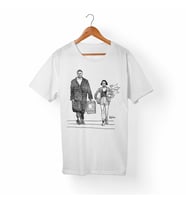 Leon-Mathilda Beyaz Tişört