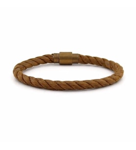 TABA KAHVE BRONZ MIKNATISLI HALAT ERKEK BİLEKLİK BT417