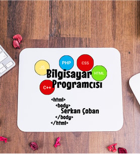 Bilgisayar Programcısı Mouse Pad