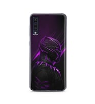 Black Panter Tasarım Süper Şeffaf Silikon Telefon Kılıfı Samsung A50