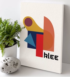Klee Tasarımlı Kanvas Tablo 30x50cm