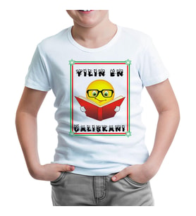 Yılın En Çalışkanı Beyaz Çocuk Tshirt