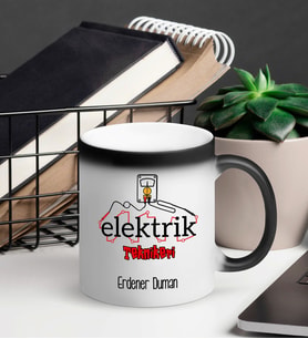 Elektrik Teknikeri Sihirli Kupa Bardak