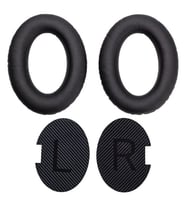 Bose Quietcomfort 2 QC25 AE2 QC2 QC15 AE2I Uyumlu Yedek Kulak Ped Sünger (Siyah)