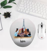 Kişiye Özel Bilek Destekli Mousepad Arkadaşlar Desenli