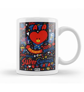 BT21 Tata Tee Bts Kupa Bardak Porselen