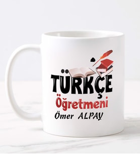 Türkçe Öğretmeni  Kupa1 (Beyaz)