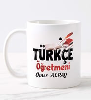Türkçe Öğretmeni  Kupa1 (Beyaz)