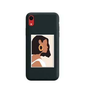 Siyah Lansman Kılıf iPhone XR