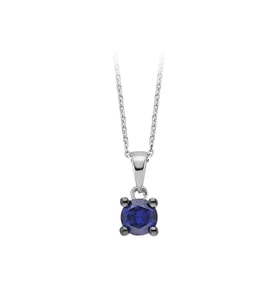 Sirius Safir Tektaş Kolye 0723P0040