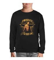 Fight Club - Project Mayhem Siyah Çocuk Sweatshirt