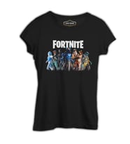 Fortnite - From Darkness Siyah Kadın Tshirt