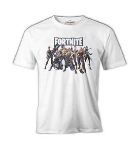 Fortnite - Dream Team Beyaz Erkek Tshirt