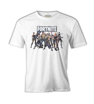 Fortnite - Dream Team Beyaz Erkek Tshirt