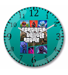 Fortnite  Gta Duvar Saati Bombeli Gercek Cam