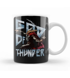 Thor God of Thunder Kupa Bardak Porselen