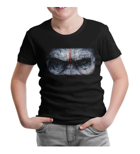Maymunlar Gezegeni Siyah Çocuk Tshirt