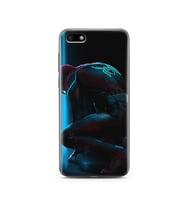Örümcek Adam Tasarım Süper Şeffaf Silikon Telefon Kılıfı Huawei Y5 2018