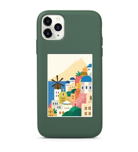 Koyu Yeşil Lansman Kılıf iPhone 11 Pro