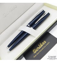 Scrikss 33 Lacivert Tükenmez Kalem + Versatil Kalem Set  Scrikss Kalem  İsme Özel Kalem  Hediyelik Kalem